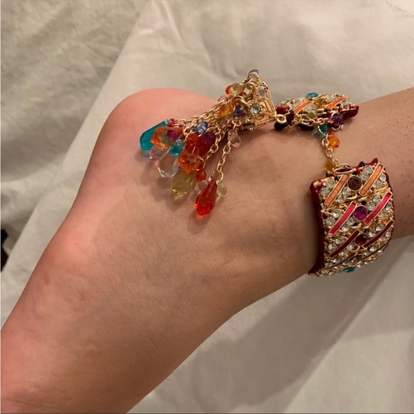 Two Indian handmade Custome jewelry, worn as bracelet/anklet - Picture 5 of 6